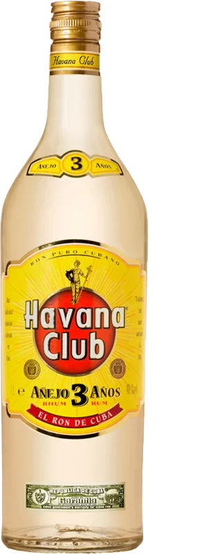 Havana Club 3 Ani White Rum 1L